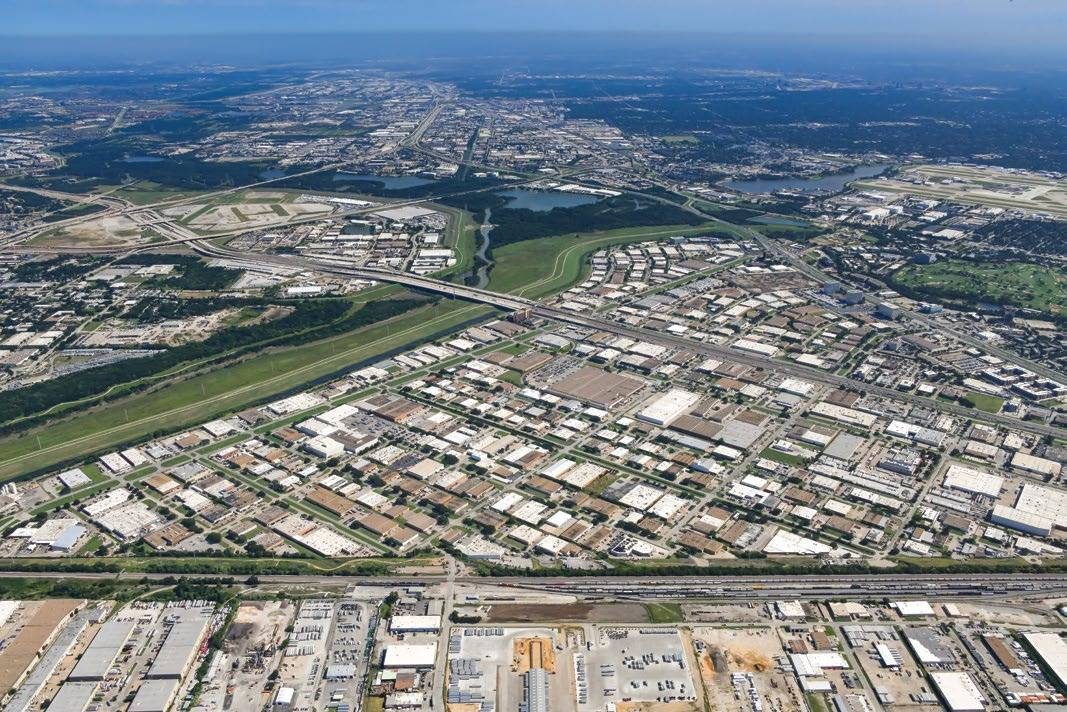 8717 Directors Row — South Stemmons submarket aerial context